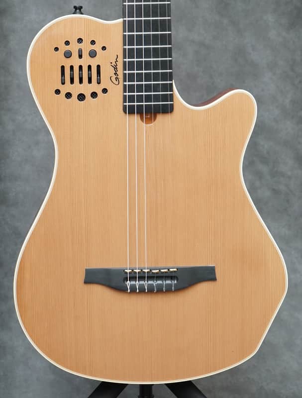 Godin Multiac Nylon Acoustic Electric Guitar Natural Finish - W/Setup & Bag