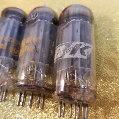 RCA ONE (1) 6CG7 tNOS AT1000 TESTED Balanced! PI Vacuum Tube T2 dual triode 1959-1962 image 8