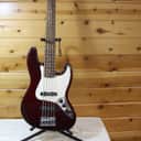 Fender 5-String Jazz Bass 2004 Wine Red