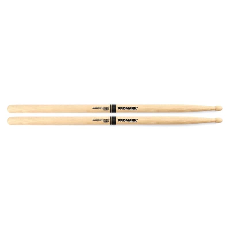 Pre Owned Promark TX2BW American Hickory Wood Tip, Single Pair | Used image 1