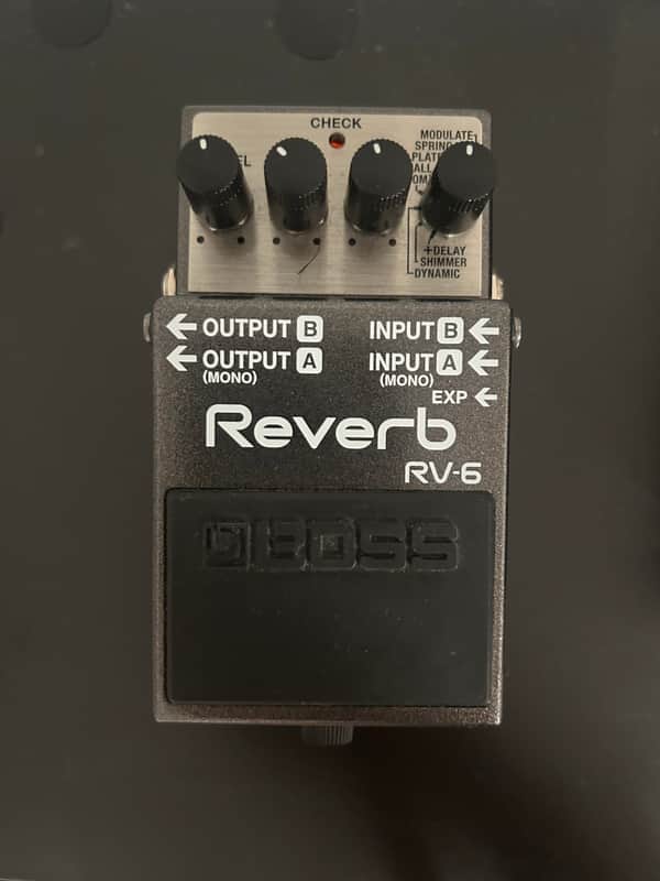 Boss RV-6 Reverb 2015 - Present - Silver image 1