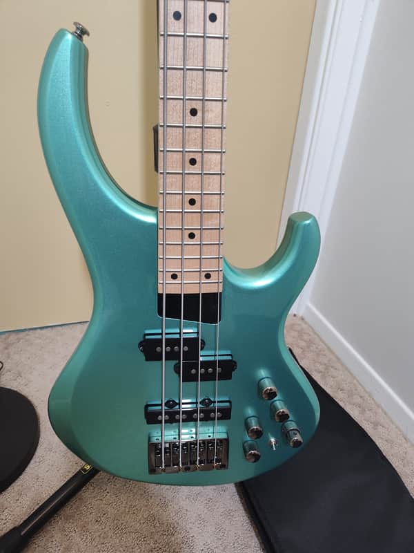 MTD Kingston LK 32" Scale 4 string, Maple Board, Mystic Seafoam (Solid Gloss) image 1