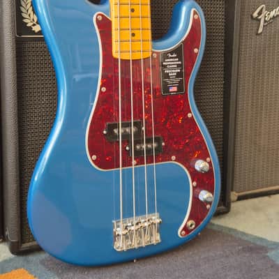 Fender American Professional Classic Precision Bass 2025 - Faded Lake Placid Blue image 3