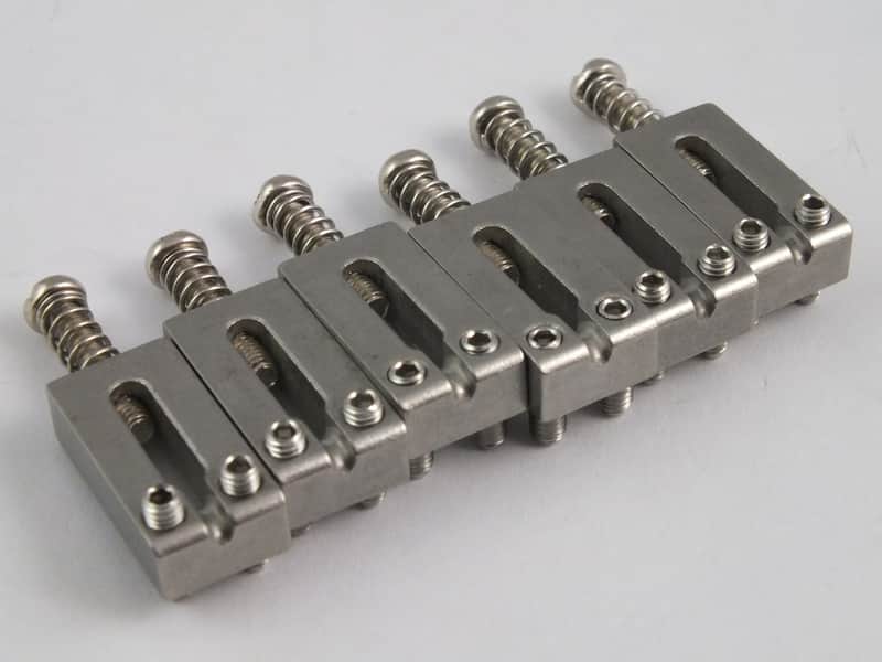 2023 Guitars Electric Ltd Strartocaster Saddles Stainless Steel