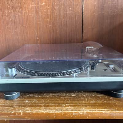 Technics SL-1200MK5 Silver Analog DJ Turntables w/ SHURE M44G image 9