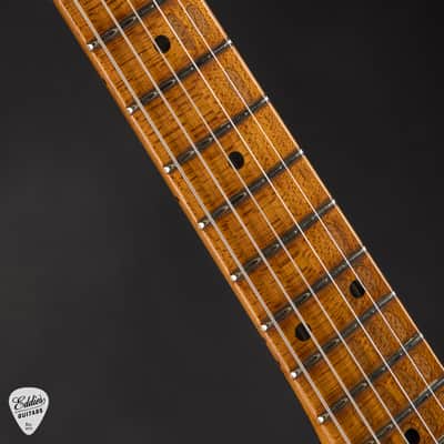 2023 - Fender Custom Shop Eddie's Guitars Exclusive Dealer Select Roasted 1963 Stratocaster Heavy Relic - Dusk Plum image 9