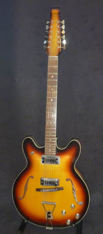 BALDWIN Model 712 Electric 12 string guitar Vintage  1967 with case image 1
