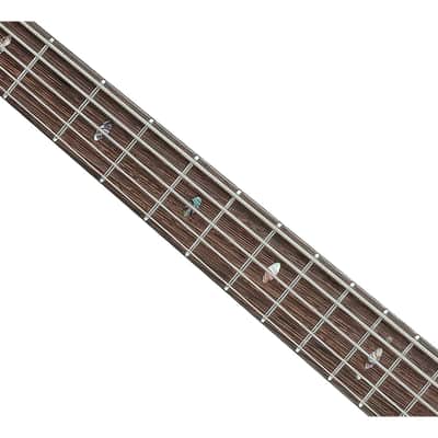Used Ibanez SR2605LCBB SR Premium 5-String Bass w/Bag - Cerulean Blue Burst image 3