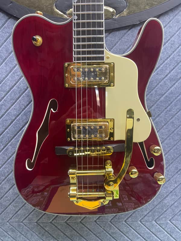 Firefly FFTL Red Bigsby Sold Out! No Tariffs In USA Setup by SkunkWerx image 1