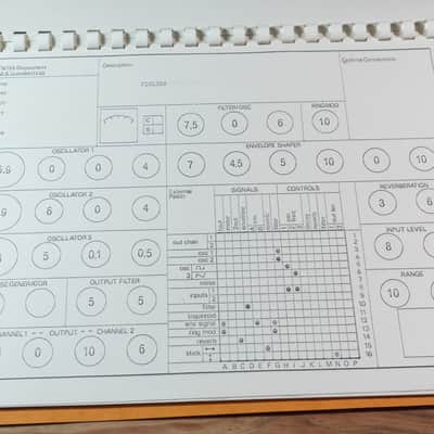 EMS EMS Synthi users brochure - The book of sounds by David Stevens image 5