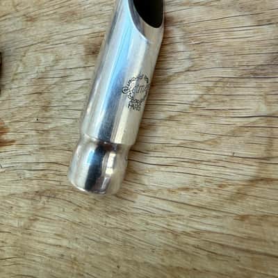 🔥 VINTAGE FRENCH CLASSIC | Selmer Paris Metal "Jazz" Alto Saxophone Mouthpiece image 8