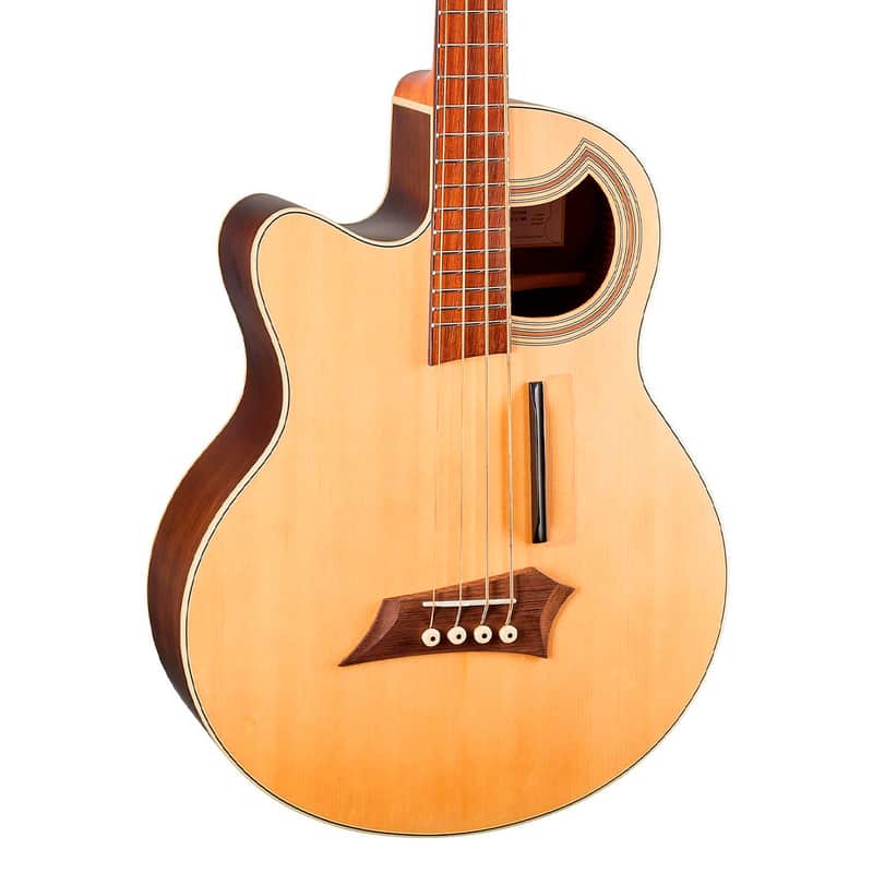 Warwick RockBass Alien Deluxe, Lefthand, 4-String - Natural Transparent Satin Bild 1