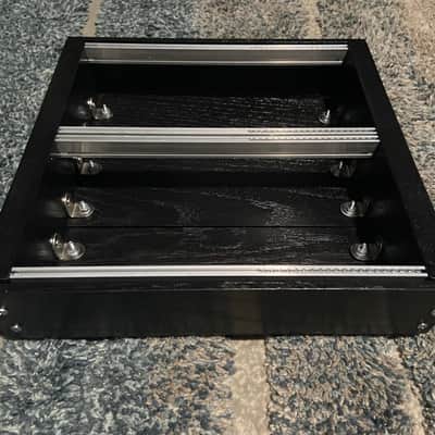 6U 50hp per row Eurorack Modular Unpowered case oak -black 2026 - Black Vehslage Modular image 2