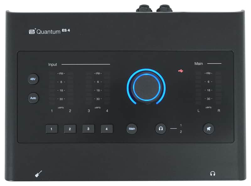 Presonus Quantum ES4 4 x 4, 24-bit / 192 kHz USB-C Audio Recording Interface image 1