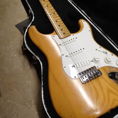 Fender Stratocaster with Maple Fretboard 1978 - 1981 -Seymour Duncan JB Jr and SSL-2 pickups--Lots of MOJO here- Natural image 2