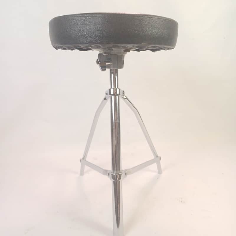 Ludwig 60s Porto-Seat Drum Set Throne Vintage Adjustable Chair Script USA#1025-1 image 1