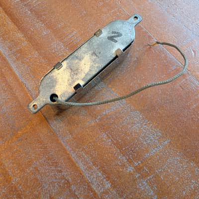 Teisco Pickup And Pickguard Vintage 1960s Chrome Tested 4.93K image 6