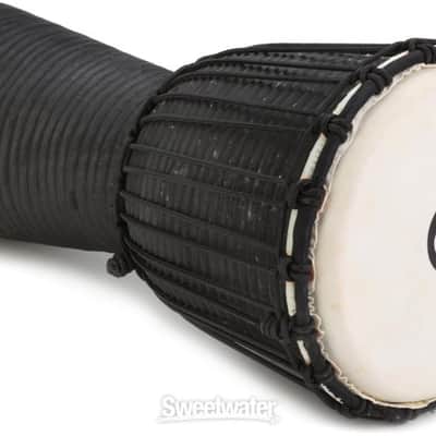 Meinl Percussion Rope Tuned Headliner Series Wood Djembe - 8-inch Diameter (HD3-Sd2) image 4