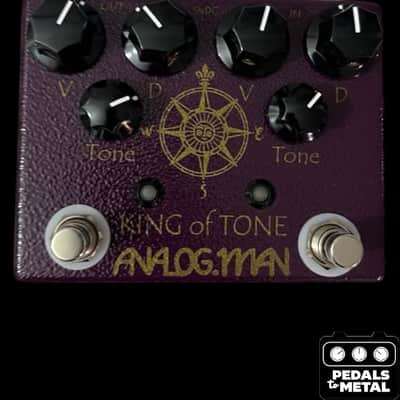 Analogman King of Tone V4 with Red Side High Gain Option 2009 - Present - Graphic - X18754 image 3
