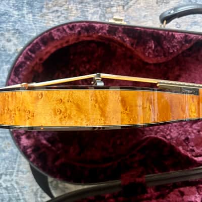 Collings MT2 Birdseye Maple/ Italian Spruce Honey Amber 2018 - Full high-gloss nitrocellulose lacquer finish image 8