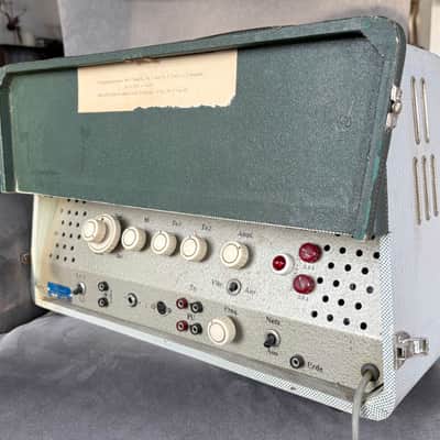 1955 Dynacord DA15V Combo Amplifier - Grey & Green image 2