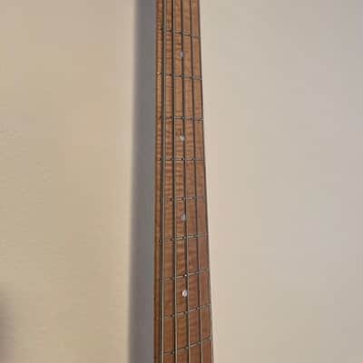 JLC Guitars Anaheim Bass 5 - Gloss Cherry Bomb image 4