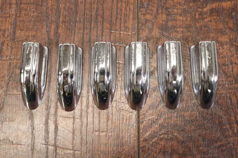 Unbranded Chrome Tom Drum Lugs 6pk #20 image 1