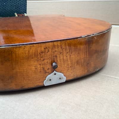Unknown Vintage antique acoustic guitar solid wood image 18