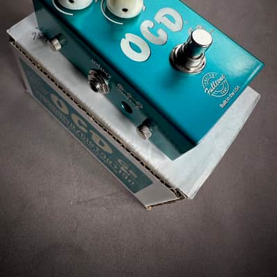 Fulltone Custom Shop OCD-GE Germanium Overdrive 2019 - Tahitian Teal image 2