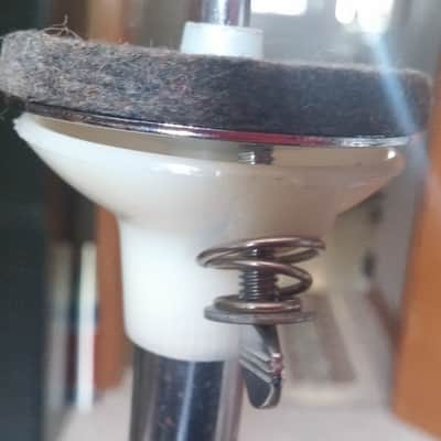 VINTAGE Gretsch CAMCO Double SPUR Floating Action Hi Hat Stand OAKLAWN IL MEGA RARE W Clutch NO TARIFFS !!!60s 70s BEAUTIFUL !! image 8