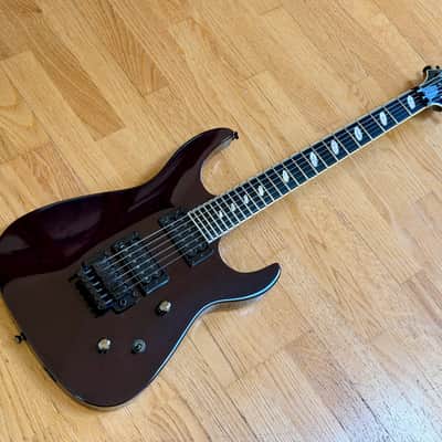 Caparison TAT II 2008 Crimson With Reunion Blues Case & All Paperwork image 9
