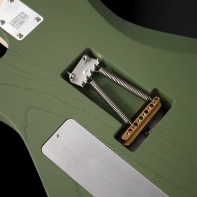 Tao Guitars Sutorato “U-A-M” - Lincoln Green (black filled pores) w/ ABM 2-Point Trem. NEW (Authorized Dealer) *VIDEO ADDED* image 12