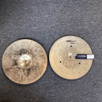 Sabian 14" AAX Fast Hats Hi Hat Cymbals image 2