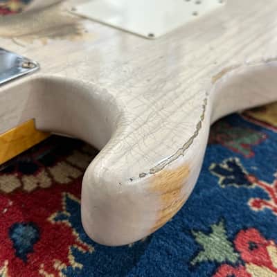 Fender Custom Shop '59 Heavy Relic Stratocaster 2022 Aged White Blonde image 16