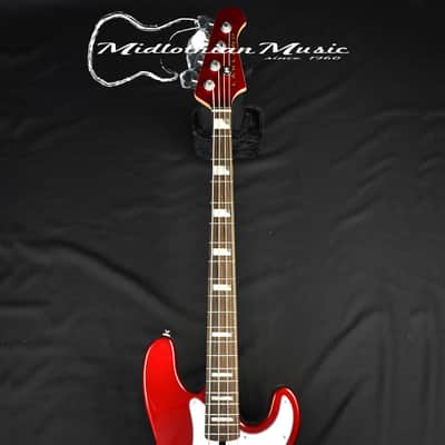 Lakland 44-64 Skyline Custom PJ - 4-String Bass - Candy Apple Red Limited Finish (210813708) image 3