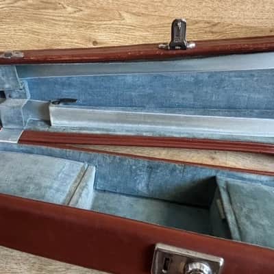 Genuine Leather violin case 4/4  1960-80’s  - Genuine leather image 4