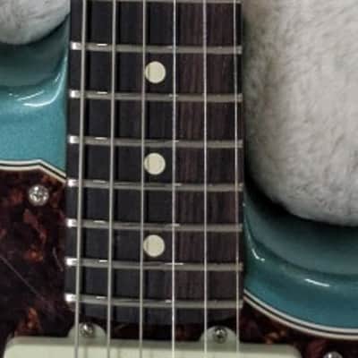 Fender American Professional Classic Jazzmaster, Faded Sherwood Green Metallic image 4