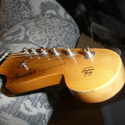Fender Custom Shop Ltd Limited Edition '62/'63 Stratocaster Journeyman Fiesta Red (CZ560159) image 15