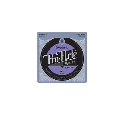 D'Addario EJ44TT ProArte Dynacore Classical Guitar Strings Titanium Trebles Extra-Hard Tension