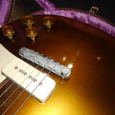 Gibson Custom Shop Historic Select 1954 Les Paul Reissue ( Aged Goldtop and Dark Back by Protocasters Josh Grove) image 4