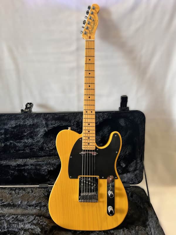 Fender American Deluxe Telecaster Ash with Maple Fretboard 2011 - 2016 - Butterscotch Blonde