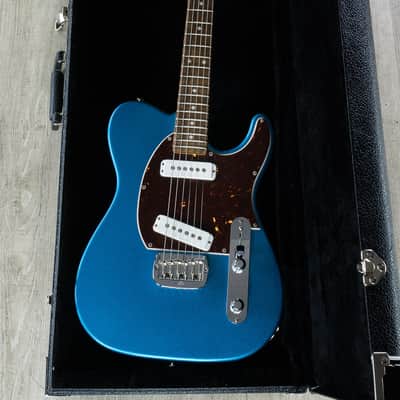 G&L Guitars Fullerton Deluxe ASAT Special Electric Guitar, Lake Placid Blue image 8