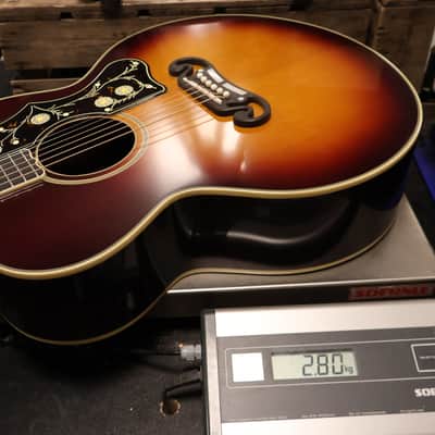 Epiphone Pre-War SJ-200 Rosewood Reissue Vintage Sunburst image 7