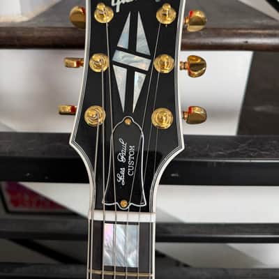 2023 Gibson Custom M2M Les Paul Custom Ferrari Red Bild 13