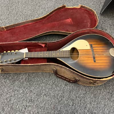 Stella Mandolin Needs Repair 60s With Vintage Case Harmony image 15