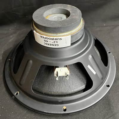 12" Speaker Replacement 4 Ohms Subwoofer image 1