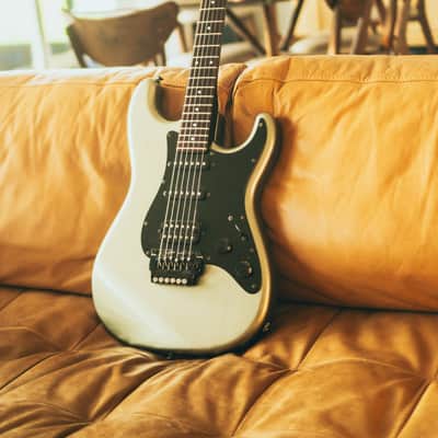 RARE Fender Japan Contemporary / Boxer Stratocaster  1985-1987 - Silver / Pewter Collector Condition image 1