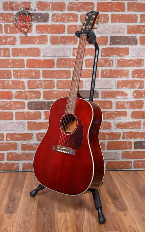 Gibson Custom Shop J-45 Limited Edition Wine Red 2015 w/OHSC | Reverb