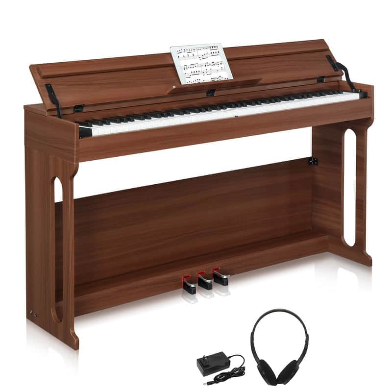 88 Key Full Weighted Digital Electric Piano,Headphone,3 Pedals