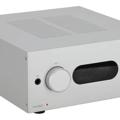 Audiolab M-DAC+ Dac-Dig Digital-to-Analogue Converter Silver Home Audio Preamp image 1